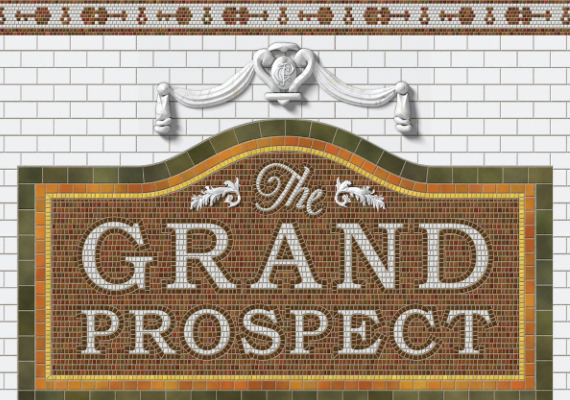 The Grand Prospect in subway mosaic style album art